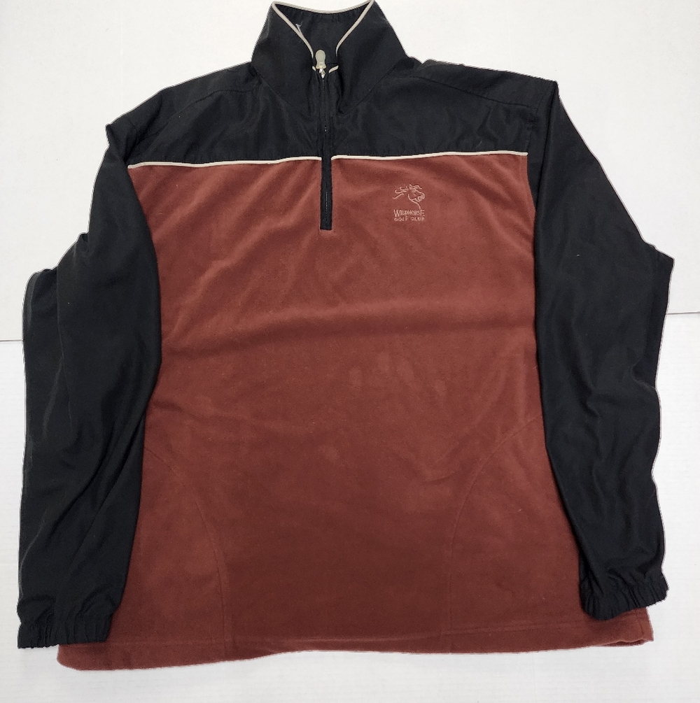 Callaway Golf Sport Men's Size XL Wildhorse Golf Club 1/4 Zip Fleece Pullover